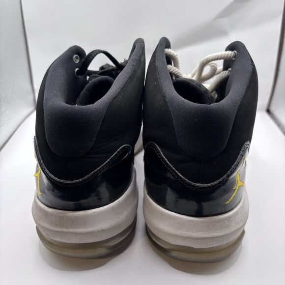 Jordan Max Aura Black White Gold Basketball Shoes Mens Size 10.5 AQ9084-041 - Picture 4 of 9